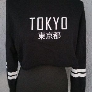 Tokyo crop sweatshirt